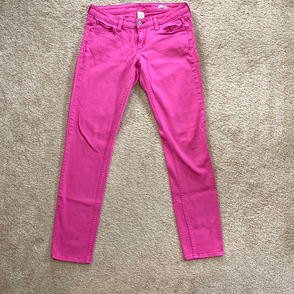 Arizona Jeans, Super Skinny style, size 5, hot pink / fuchsia.